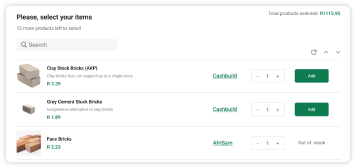 Image select product